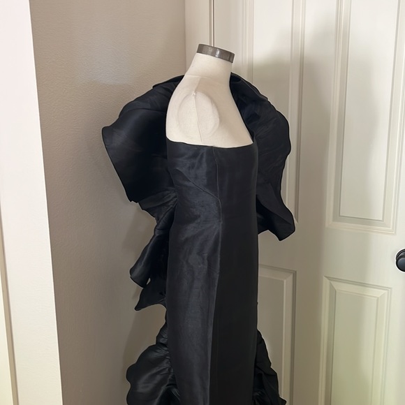 Loris Azzaro black gown rare from Paris - Picture 7 of 8